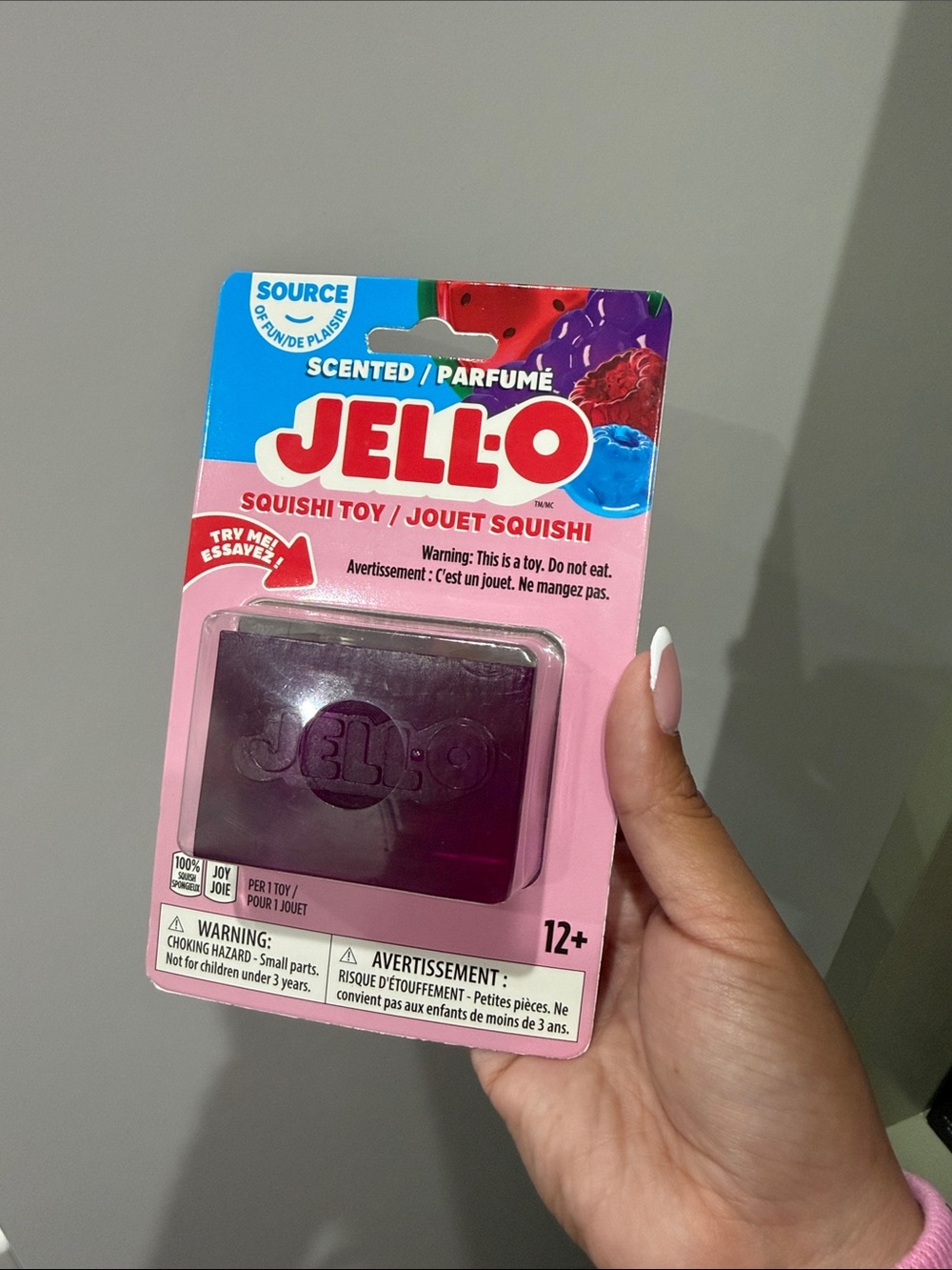 Jello squishi toy